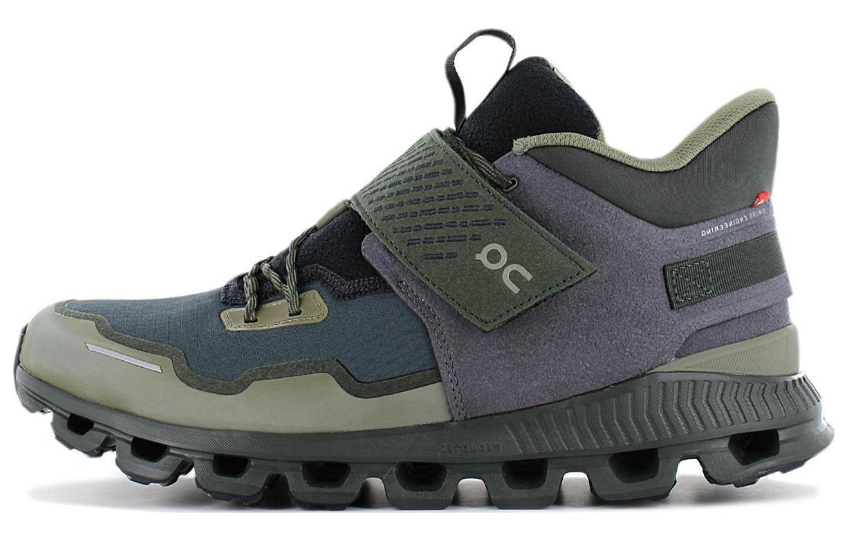 On Cloudtrax High Top Running 'Green CMFT'