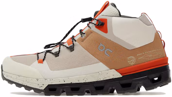 On Cloudtrax Hiking Shoes Mid-Cut Cushioning Durable Beige Brown 53.99056 On Cloudtrax Hiking Shoes Mid-Cut Cushioning Durable Beige Brown 53.99056