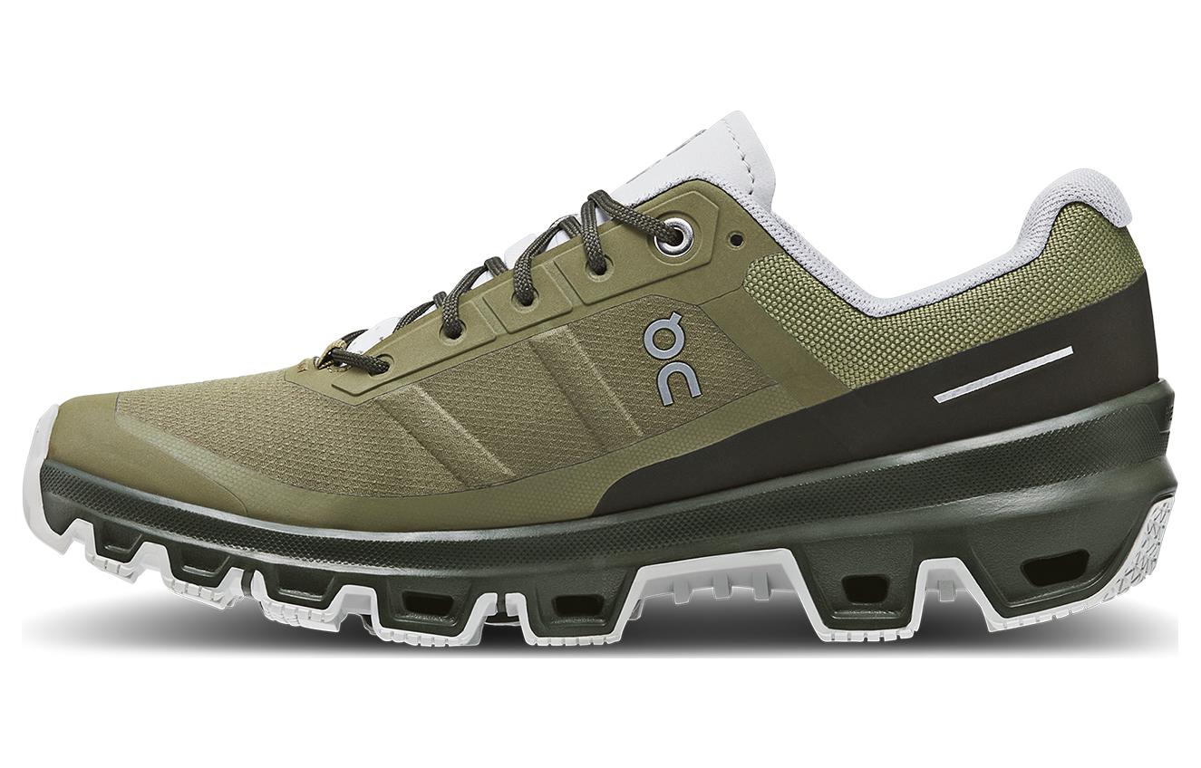 Buy On昂跑 Cloudventure 減震防滑耐磨 低幫 跑步鞋 男款 綠色