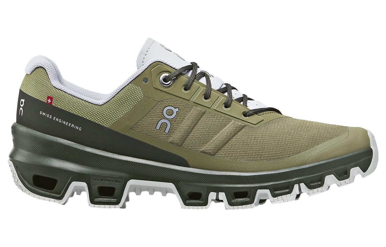 Order On昂跑 Cloudventure 減震防滑耐磨 低幫 跑步鞋 男款 綠色