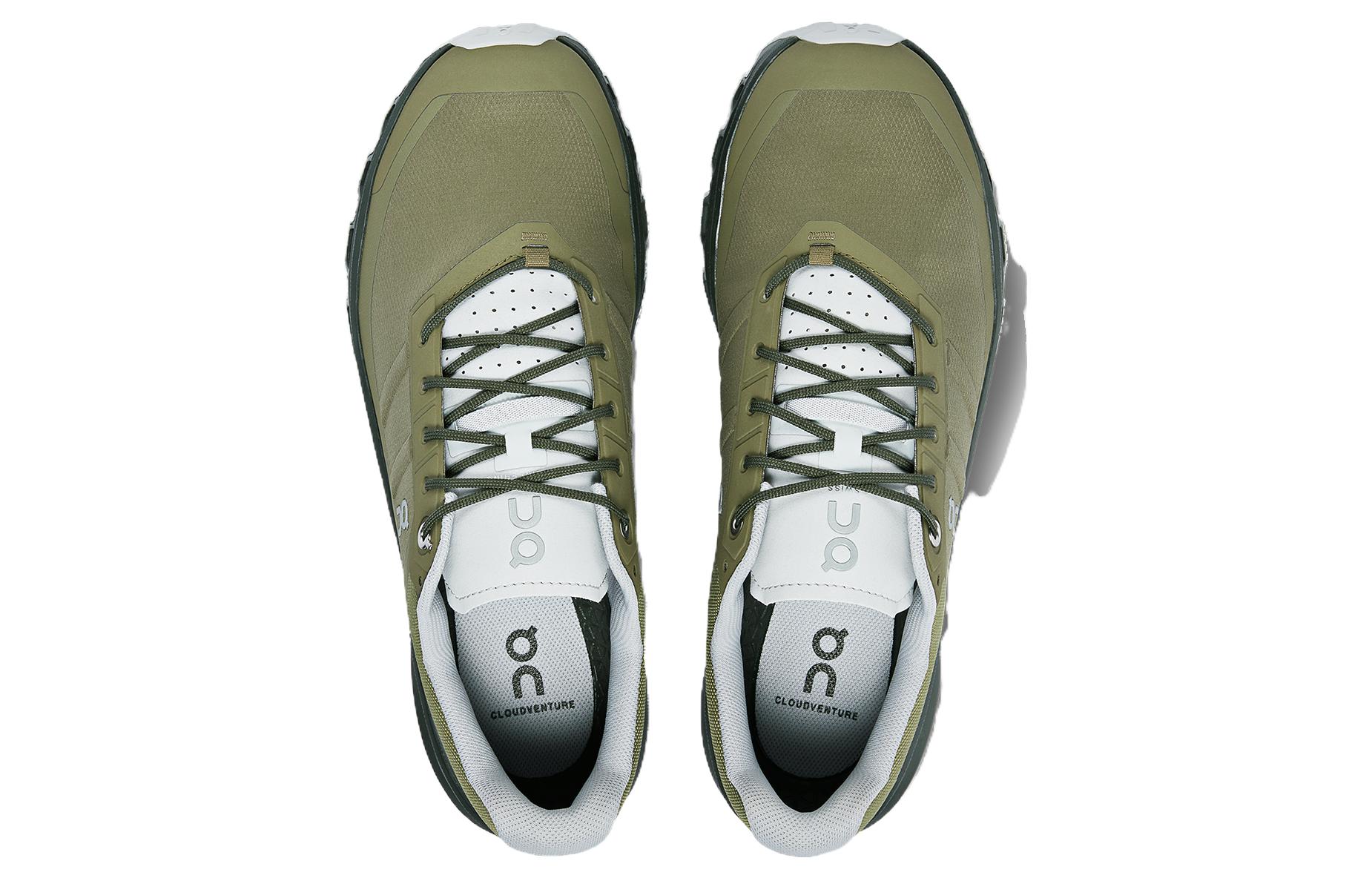 Shop On昂跑 Cloudventure 減震防滑耐磨 低幫 跑步鞋 男款 綠色
