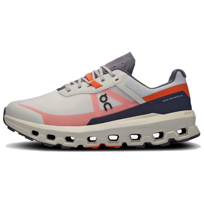 On Cloudvista 2 White Trail Running Shoes Low-Top Comfort Style 3ME30112196