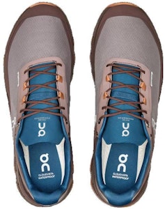 On昂跑 Cloudvista 防水 潮流舒適百搭氣質 防滑耐磨 低幫 跑步鞋 男款 灰棕色 Shop On昂跑 Cloudvista 防水 潮流舒適百搭氣質 防滑耐磨 低幫 跑步鞋 男款 灰棕色