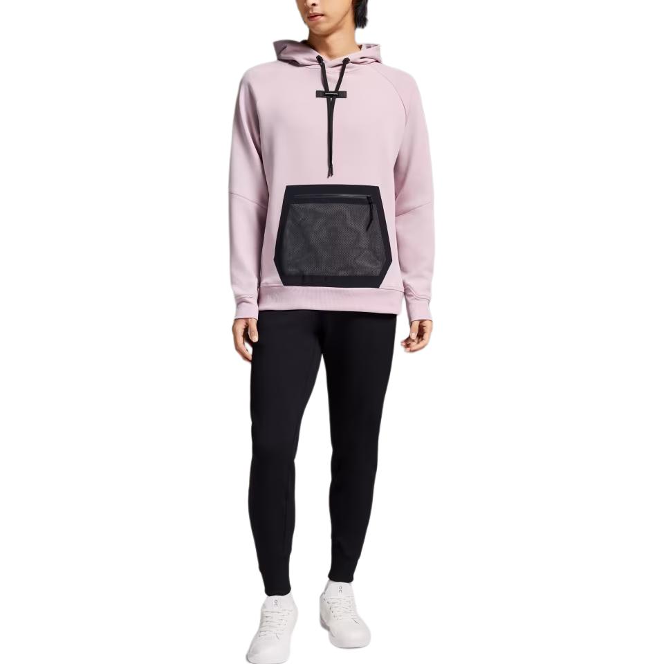 On FW24 Hoodie 2024 Pink Retro Gym Training Colorblock Pullover Sweatshirt 1ME11451927