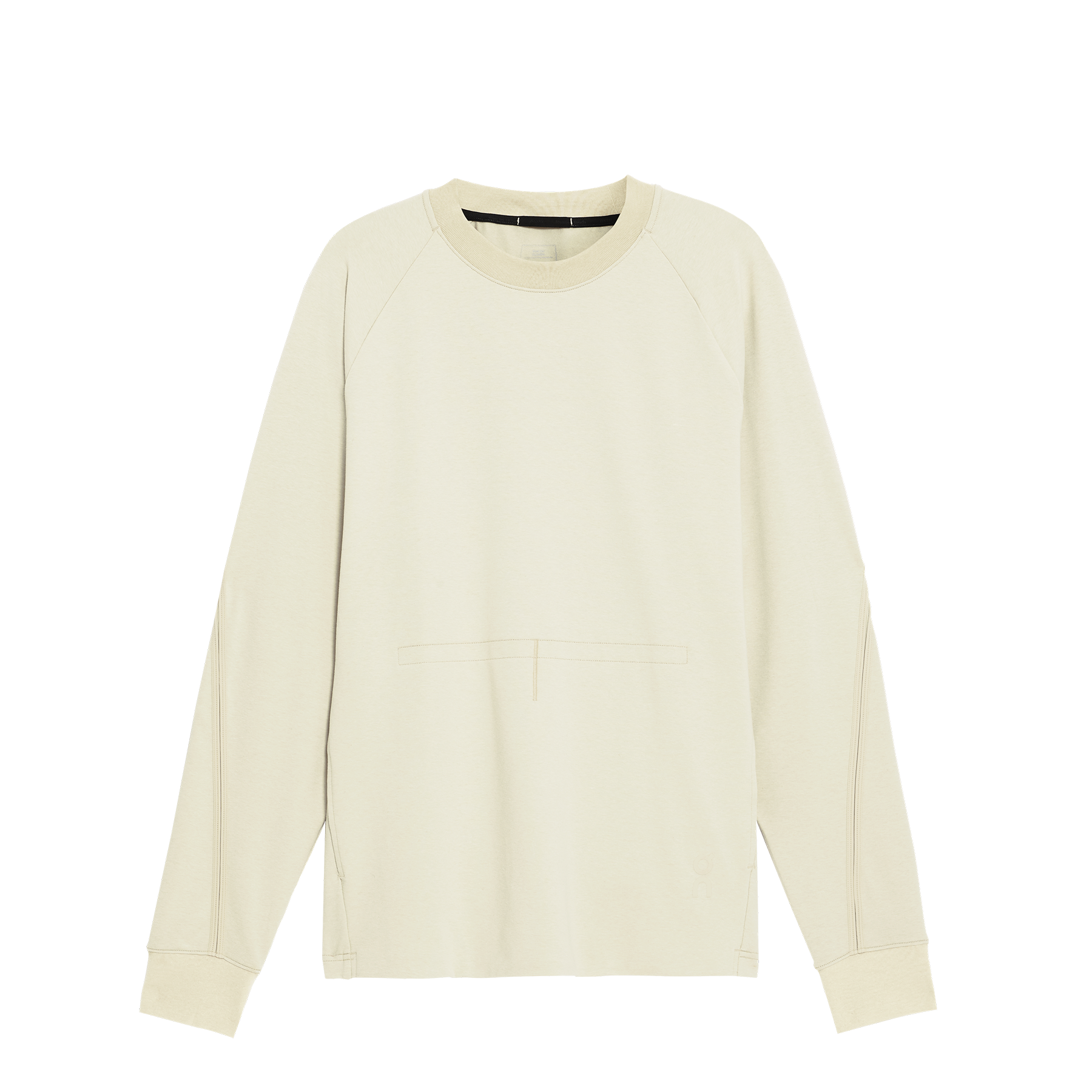 On Movement FW24 Crew Beige Long-Sleeve Sweatshirt - Soft & Comfy Casual Fit 1ME30100554