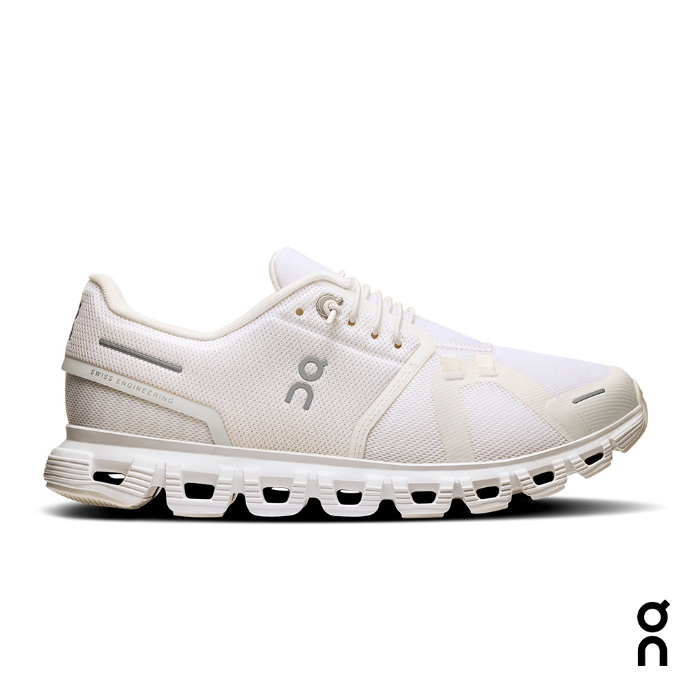 On On Cloud 6 Wide  Casual Shoes White ON3WG10361200