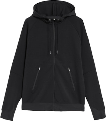 On Running 黑色拉链连帽衫带标志设计 1ME11440553 Order On Running 黑色拉链连帽衫带标志设计 1ME11440553