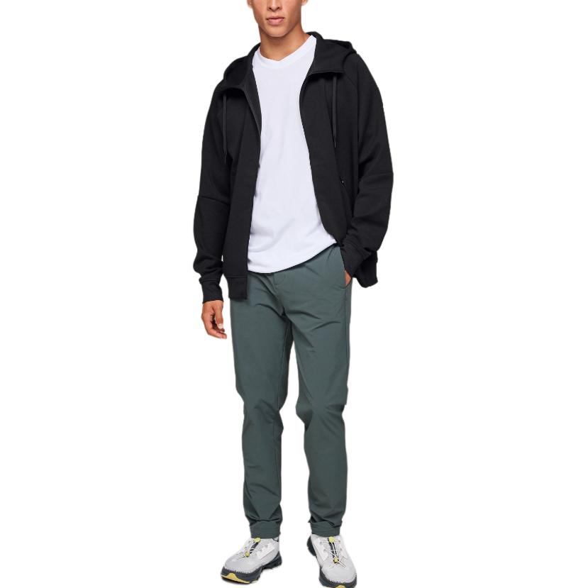 Lookbook On Running 黑色拉链连帽衫带标志设计 1ME11440553