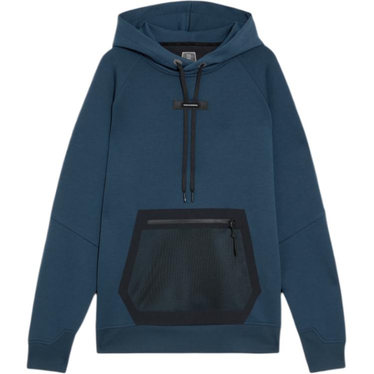 On Running  Blue Hoodie Fall Winter 2024 Training Series Activewear. 1ME11451573