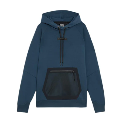 On Running Blue Hoodie Fall Winter 2024 Training Series Activewear. 1ME11451573