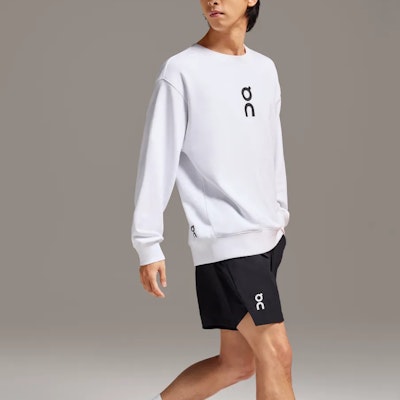 On Running Crewneck Logo Print Pullover Sweatshirt Putih 1ME10340069 Shop On Running Crewneck Logo Print Pullover Sweatshirt Putih 1ME10340069