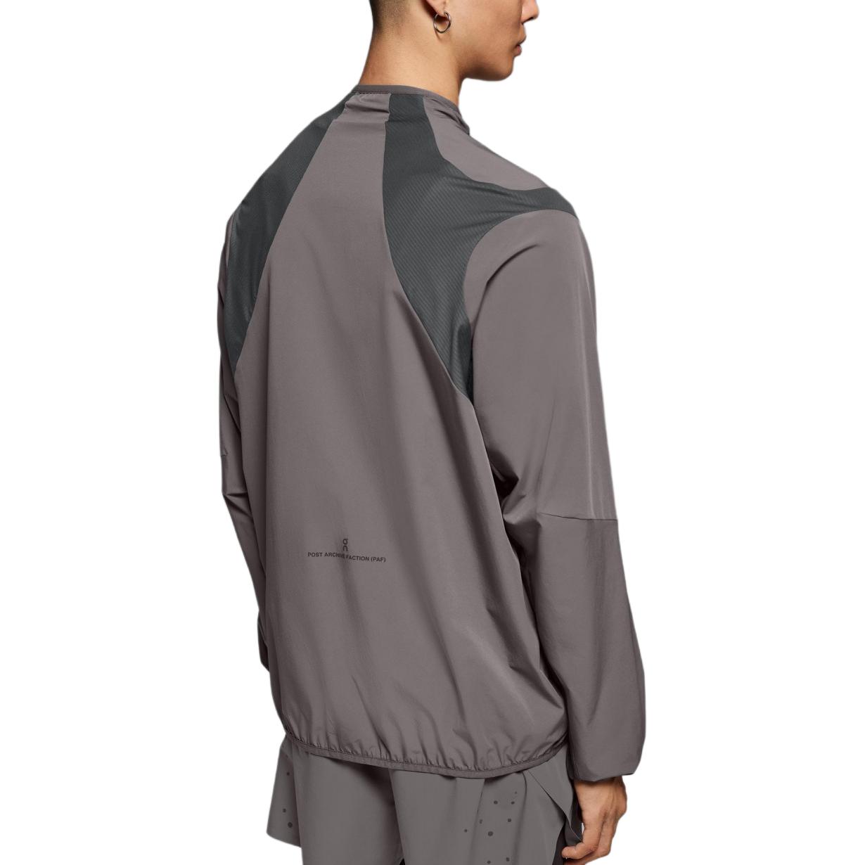 Purchase On Running 复古拼色拉链运动夹克 浅棕色 1UE10071953