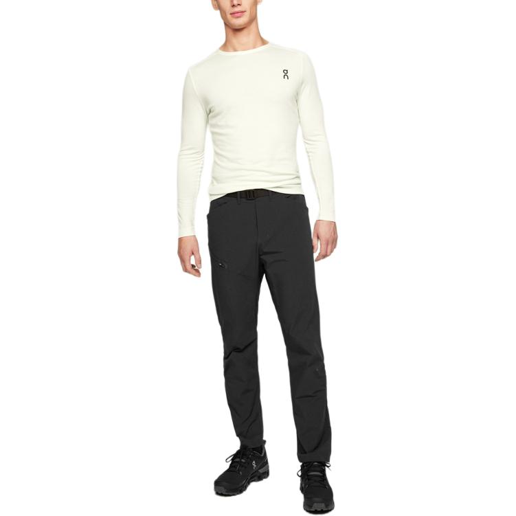 Shop On Running 快干透气运动长裤 - 黑色 1ME11490553