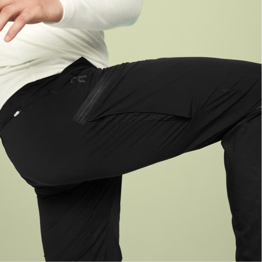 Purchase On Running 快干透气运动长裤 - 黑色 1ME11490553