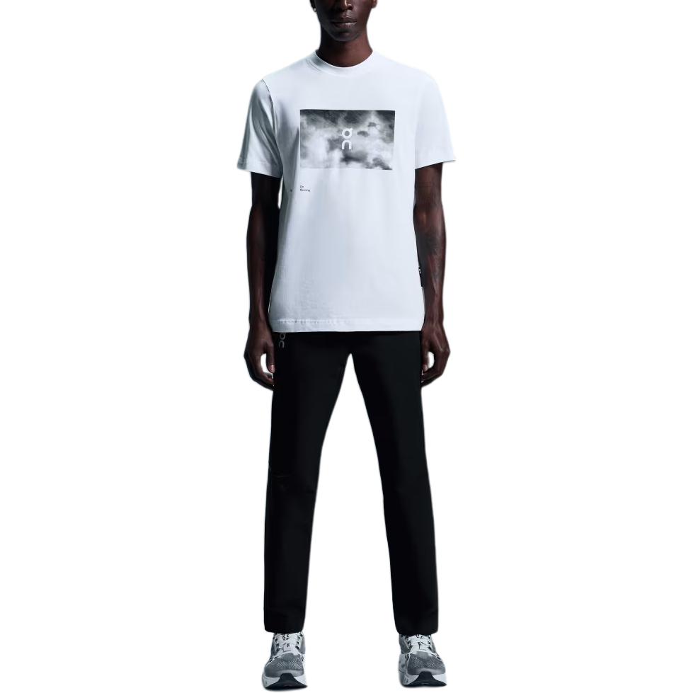 Lookbook On Running Seluar Kasual Klasik Harian Potongan Lurus Hitam. 1ME30430553