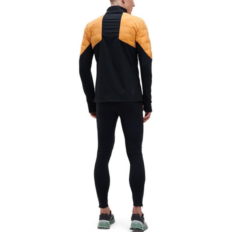 Lookbook オンランニング クライメートジャケット マンゴー/ブラック - 快適な暖かいスポーツジャケット 164