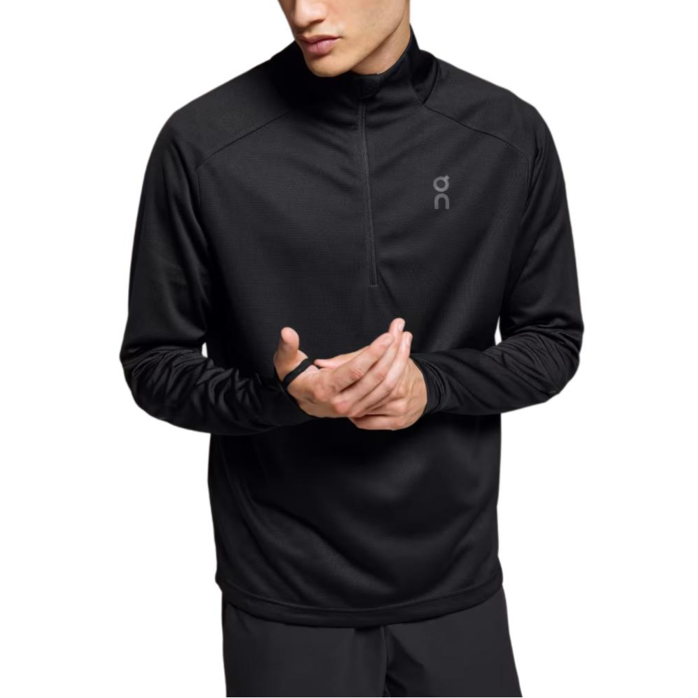 Shop Baju Gym Thermal Penghilang Kelembapan On Running Climate Hitam 1ME10600553