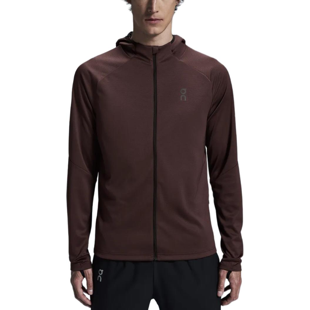 On Running Climate Zip Hoodie  Purple Long-Sleeve Jacket. 1ME10250398