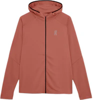 On Running Climate Zip Hoodie Breathable Sweat-Wicking Jacket in Red Brown 1ME10250565 On Running Climate Zip Hoodie Breathable Sweat-Wicking Jacket in Red Brown 1ME10250565