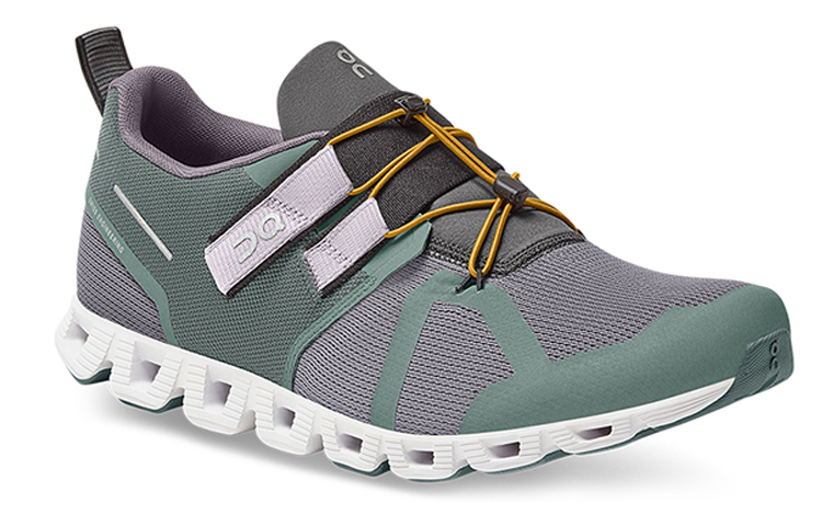 Lookbook On昂跑 Cloud Nexus 輕量舒適 減震 低筒 跑步鞋 男款 綠黑