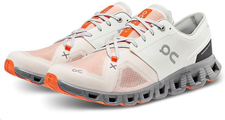 On Running Cloud X 3 Ivory Alloy Sepatu Lari 60-98254 Lookbook On Running Cloud X 3 Ivory Alloy Sepatu Lari 60-98254
