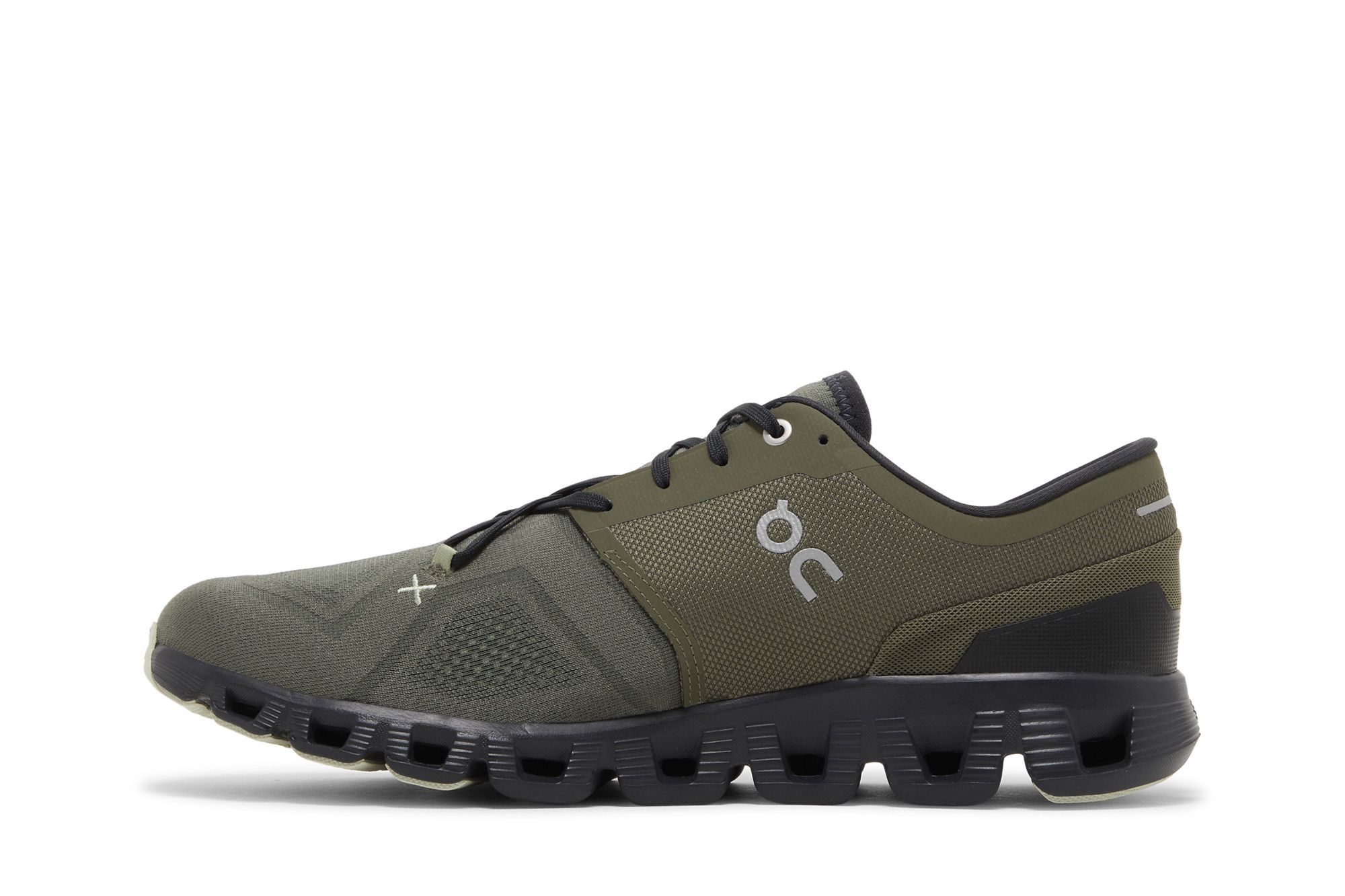 Lookbook On Running Cloud X 3 Olijf Reseda 60-98704