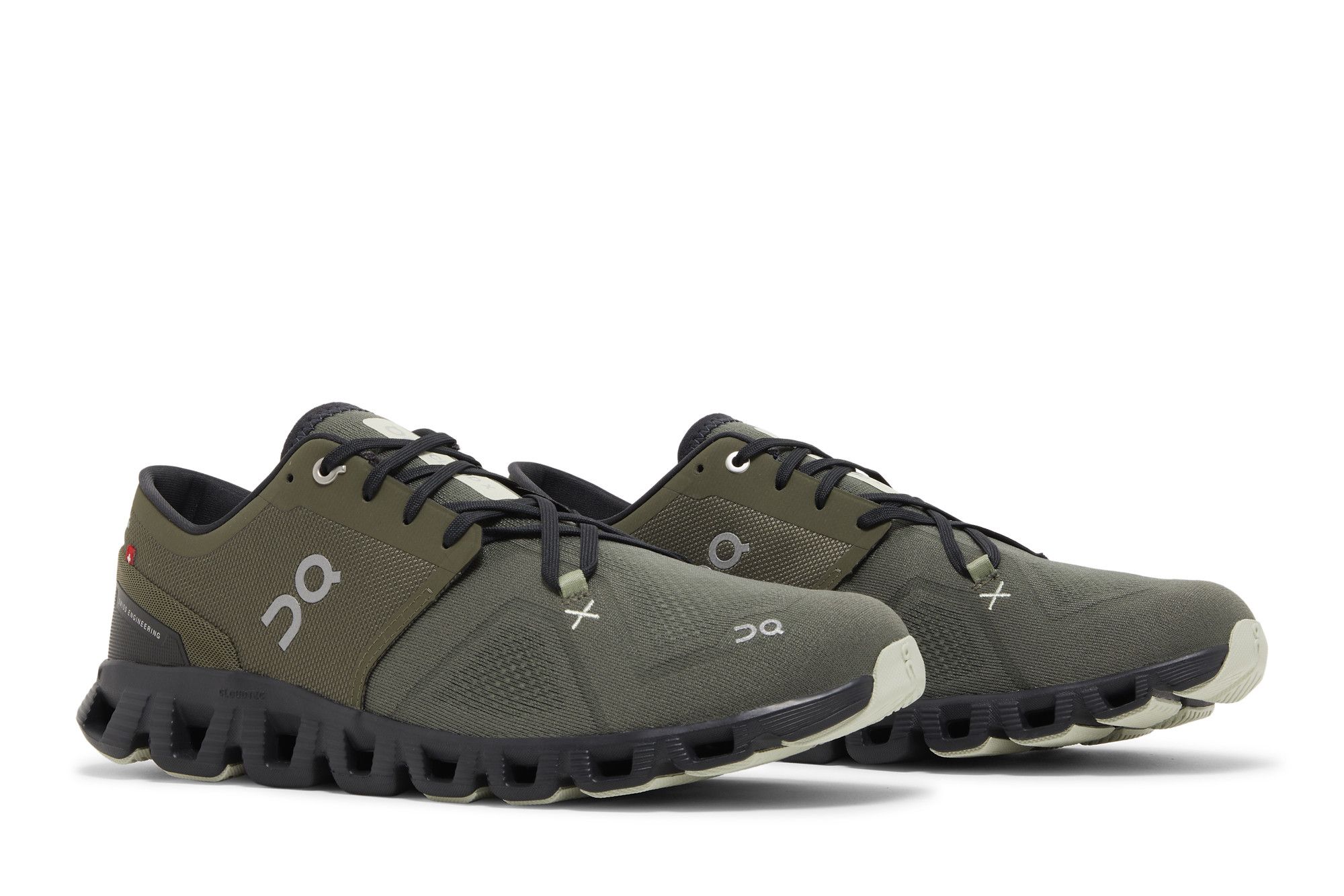 Cheap On Running Cloud X 3 Olijf Reseda 60-98704