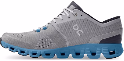 On Running Cloud X Alloy Grey Niagara Blue 40-99038 On Running Cloud X Alloy Grey Niagara Blue 40-99038