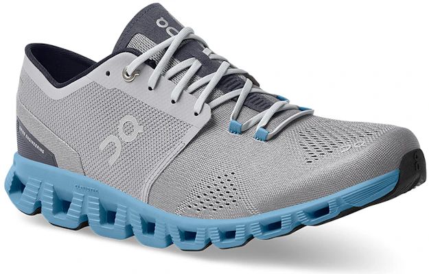 On Running Cloud X Grijs Niagara Blauw 40-99038 Lookbook On Running Cloud X Grijs Niagara Blauw 40-99038