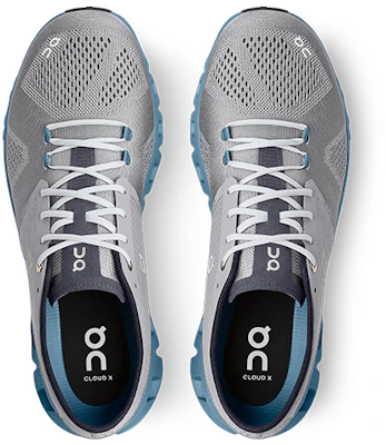 On Running Cloud X Grijs Niagara Blauw 40-99038 Shop On Running Cloud X Grijs Niagara Blauw 40-99038