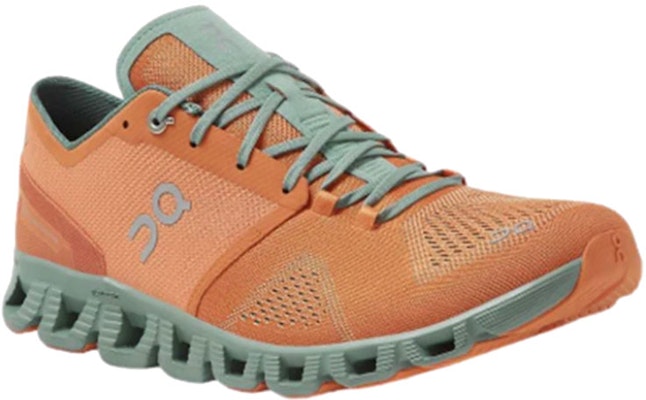 On Running Cloud X Naranja Verde Marino 40.99704 Order On Running Cloud X Naranja Verde Marino 40.99704