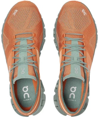 On Running Cloud X Naranja Verde Marino 40.99704 Lookbook On Running Cloud X Naranja Verde Marino 40.99704