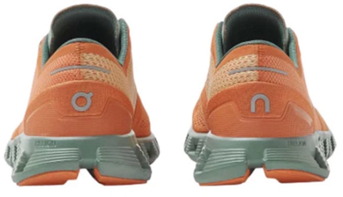 On Running Cloud X Orange Sea Green 40.99704 Shop On Running Cloud X Orange Sea Green 40.99704
