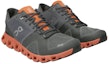 Lookbook On Running Cloud X Rust Rock Grey - Kasut Lari Kelabu Karat Rock. 40.99241