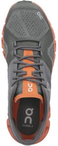 On Running Cloud X Rust Rock Grey 40.99241 Shop On Running Cloud X Rust Rock Grey 40.99241