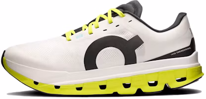 On Running Cloudflow 5 White Yellow Comfortable Casual Running Shoes 3MF10112929 On Running Cloudflow 5 White Yellow Comfortable Casual Running Shoes 3MF10112929