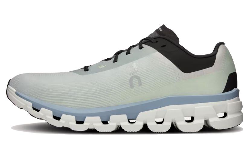 On Running Cloudflow Low-Top Running Shoes Gray Green Casual Comfort Durable 3MD30101503