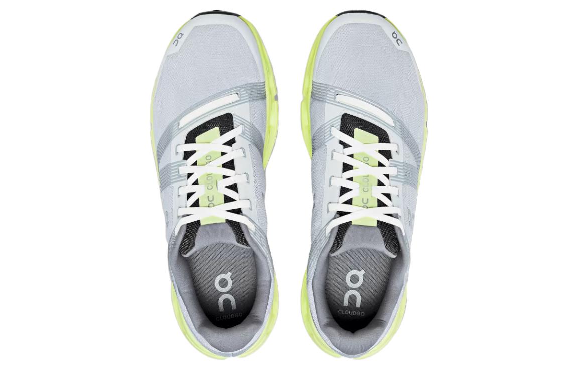 Lookbook On昂跑 Cloudgo 防滑透氣耐磨 低筒 跑步鞋 男款 灰綠色