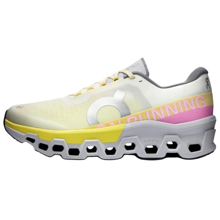On Running Cloudmonster 2 Running Shoes Beige Pink - Comfortable & Durable. 3MF31043072