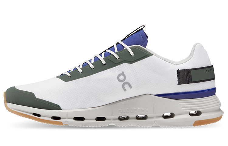 Buy On昂跑 Cloudnova Form 全天候舒適輕量運動休閒鞋 白靛藍