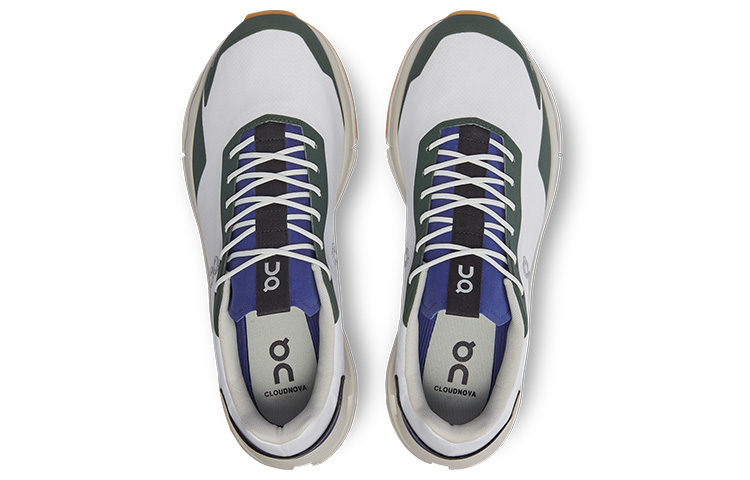 Shop On Running Cloudnova Form Blanc Indigo 26.98482