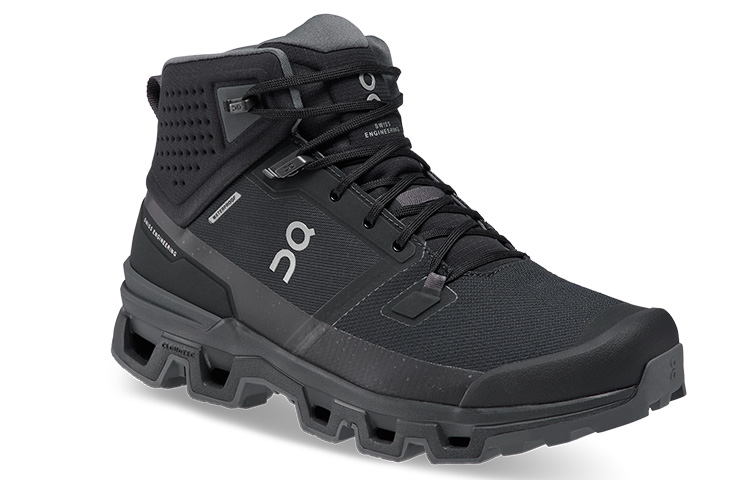 Shop On昂跑 Cloudrock 2 Waterproof 防水徒步登山戶外靴 日食黑