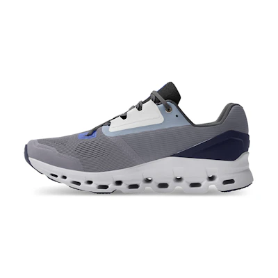 On Running Cloudstratus Fossil Grey Midnight Navy