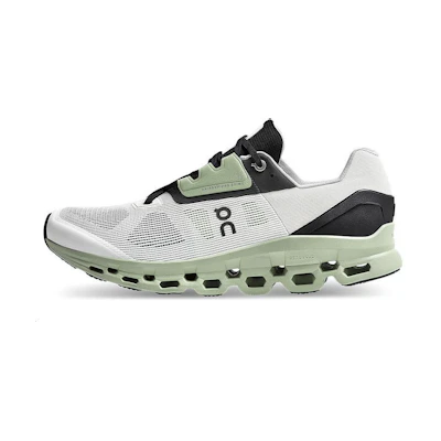 On Running Cloudstratus White Black Sage