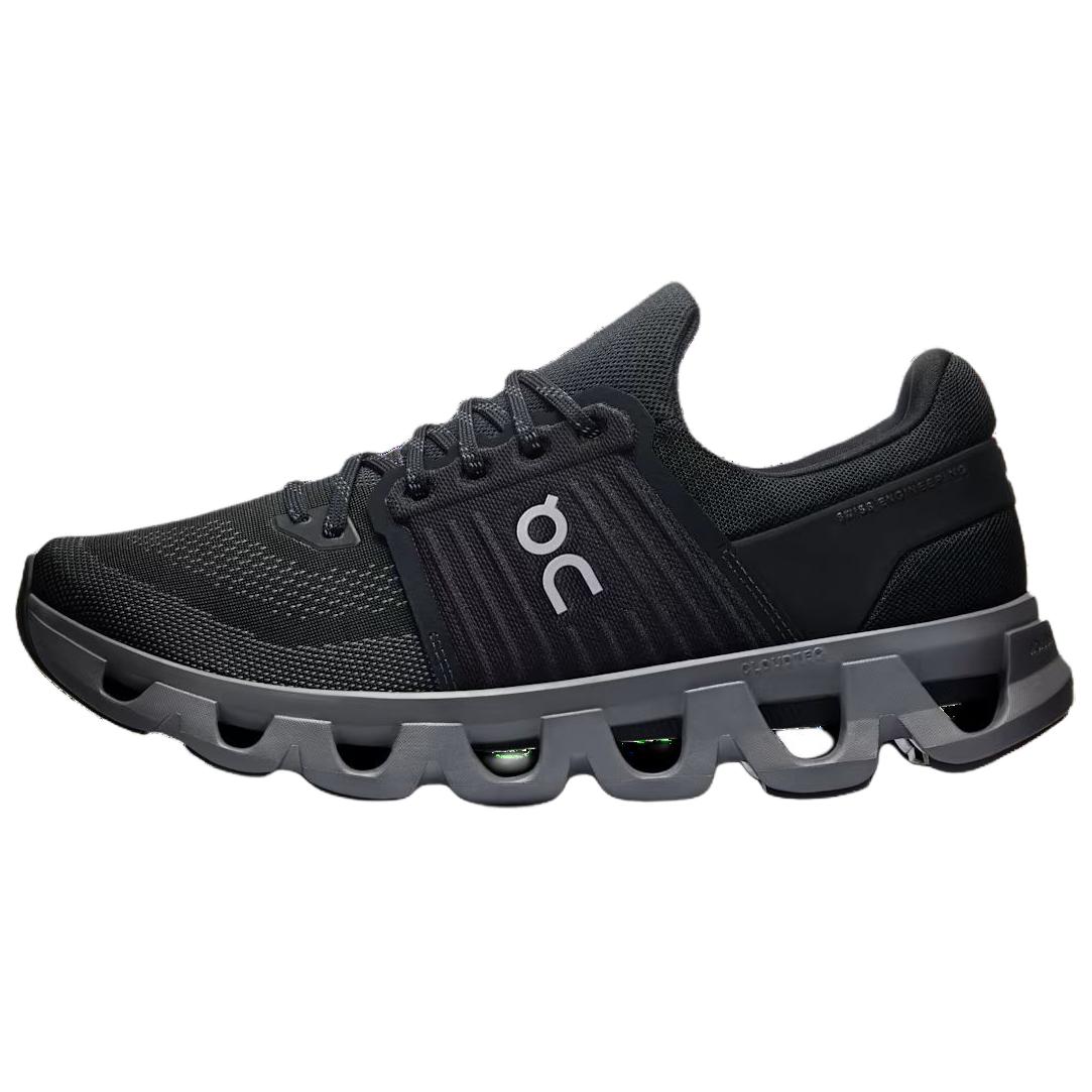 On Running Cloudswift 4 AD Black Low-Top Mesh Slip-Resistant Running Shoes 3MF10570080