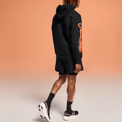 On Running Club Hoodie Cloud Striped Casual Pullover Black 1ME11390553 Lookbook On Running Club Hoodie Cloud Striped Casual Pullover Black 1ME11390553