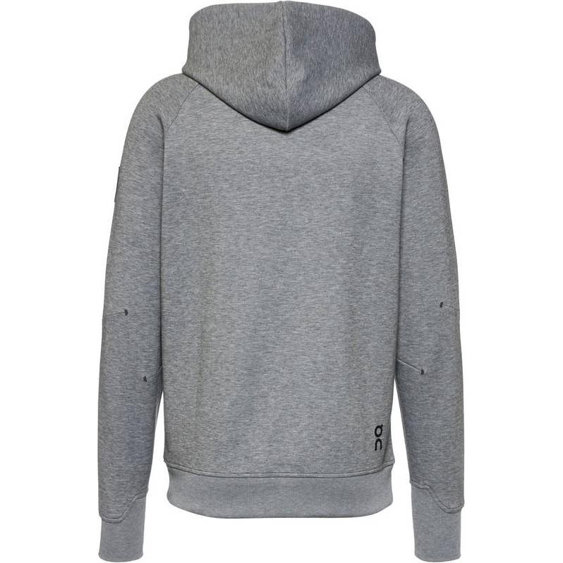 Lookbook On Running Colorblock Hoodie Grey 119-01076