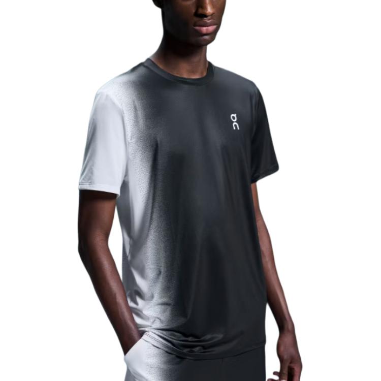 Details for On Running Court Gradient 網球圓領T恤 黑白配色 - 舒適版型 1ME10860299