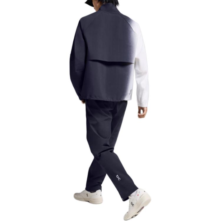 Shop On Running Court Utility Jaket Tahan Air dan Bernapas Hitam/Putih 1ME12600299
