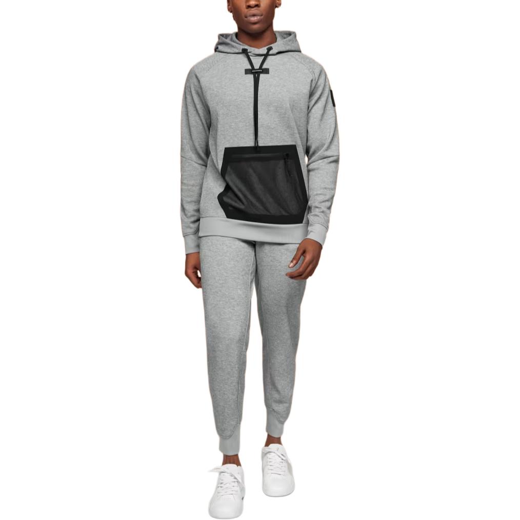 ON Running Hoodie Grey - Fall/Winter Active Training Sweatshirt 1ME11450423